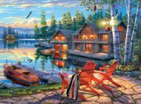 Twilight At Loon Lake