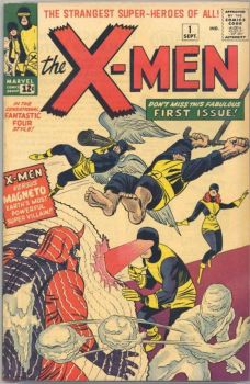 Theme #3: Comic Book Covers: Uncanny X-Men #1 (September, 1963)