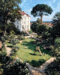 English garden by Kevin Kia