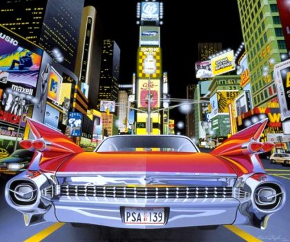 59 Caddy visits Times Square