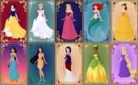 the disney princesses