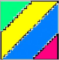 diagonal colors