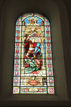 Suisse Wallis Lens church