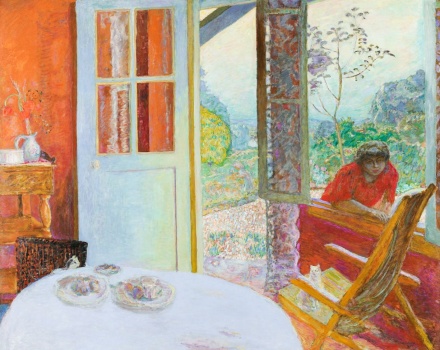 Dining Room in the Country (1913) by Pierre Bonnard (1867 – 1947)