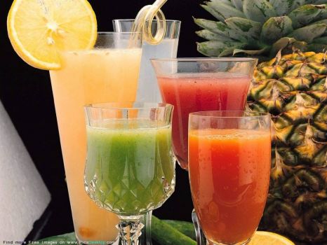 tropical drinks
