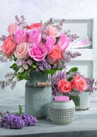 Country Style and Roses (Medium)