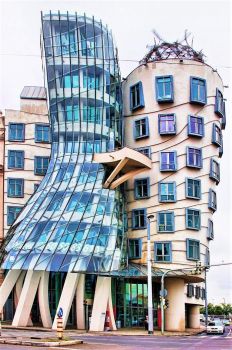 The Most Beautiful Buildings in the World: The "Dancing-House" - Prague, Czech Republic