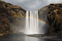 The Magnificent Waterfall Skógafoss, Iceland by Marsel van Oosten
