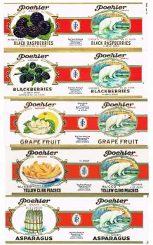 Solve Vintage Kansas Polar Bear Tin Can Labels Advertisement 920 jigsaw