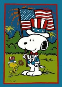 Patriotic Snoopy