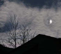 Total eclipse 2024 just outside of Hamilton, Ontario.