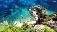 Bay in Cephalonia Greece