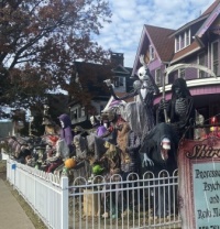 Holloween at a Psychics House