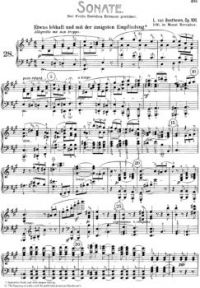 A little Beethoven