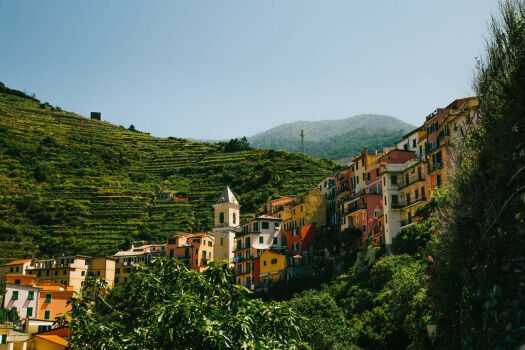 Mountain village, Italy