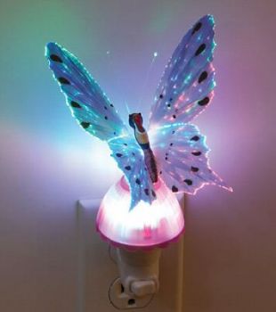 Fiber optic butterfly