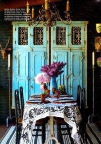 Blue Parisian Doors