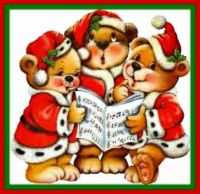 Caroling Christmas Bears for Ardy