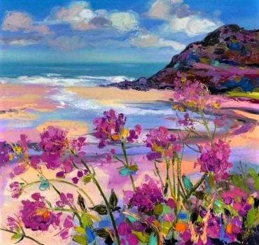 Flowers at the Shoreline