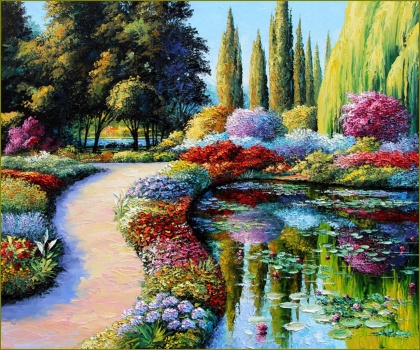 Solve Beautiful gardens jigsaw puzzle online with 154 pieces