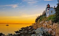 Maine Lighthouses: Bass Harbor, Acadia National Park