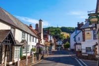 Porlock, Exmoor, West Somerset, UK