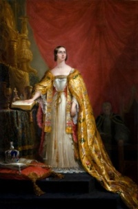 Queen Victoria taking the Coronation Oath by George Hayter 1838