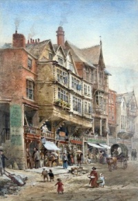 The Dutch Houses, Bridge Street, Chester