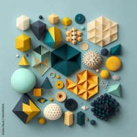 Geometrical Objects 1 / Adobe Stock Image