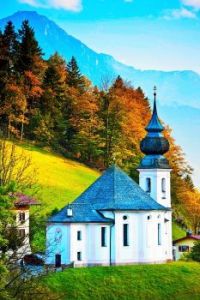 Church in the Bavarian Alps...