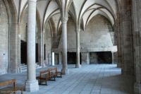 Inside Abbey of Mont St Michel, France