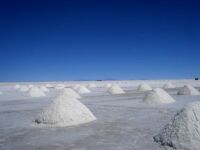 Salar de Uyuni, (Salt Mine), Bolivia.