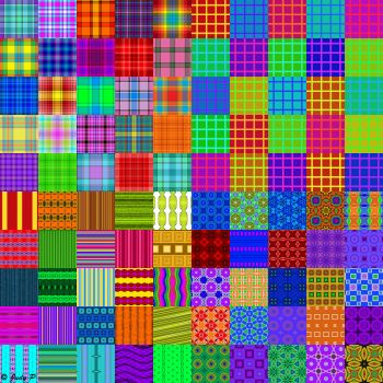 Bright and Colorful 10 X 10 (S)
