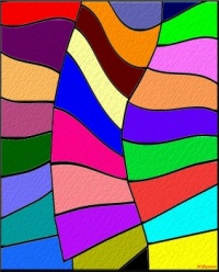 colored swirl