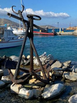 Greek Island old anchor