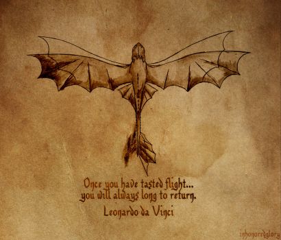 Once you have tasted flight . . .