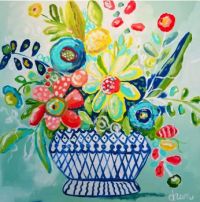 Blue And White Vase