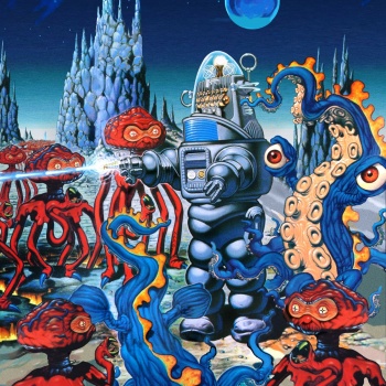 Solve Robby the Robot , Forbidden Planet jigsaw puzzle online with 529 ...