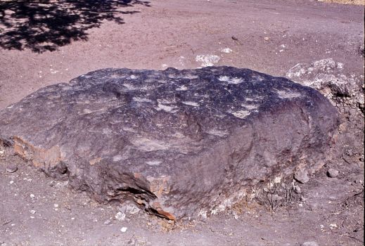 The Hoba meteorite, Namibia - 1974