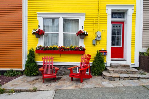 Colourful in St John's, Newfoundland, by Kenny Louie