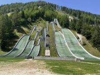 Ski jumping hills, Planica, Slovenia