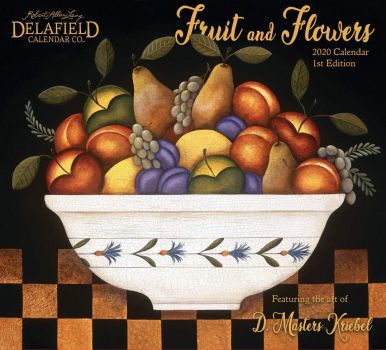 Solve Delafield 2020 Wall Calendar Fruit and Flowers jigsaw puzzle ...