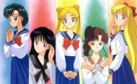 Ami, Rei, Usagi, Makoto, Minako