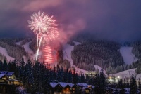  New Years Eve 2022 - Big Mountain ski hill , Whitefish Montana