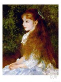 Mlle Irene Cahen D'Anvers by Pierre-Auguste Renoir