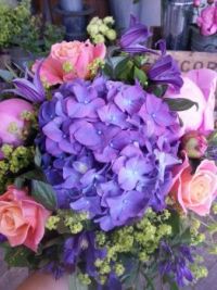 hydrangea bouqet