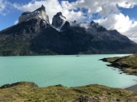 Alpine lake in Patagonia