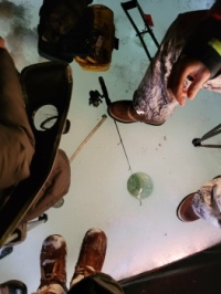 Ice fishing