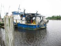 Salvage Boat at Dock