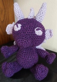 Sparkle dragons - Purple